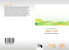 Roger Cayrel kitap kapağı