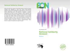 Capa do livro de National Solidarity (Greece) 