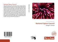 Capa do livro de National Space Council 
