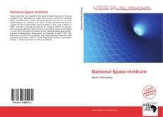 Bookcover of National Space Institute