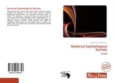 Bookcover of National Speleological Society