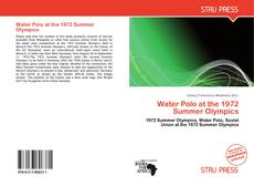 Buchcover von Water Polo at the 1972 Summer Olympics