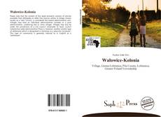 Wałowice-Kolonia kitap kapağı