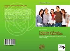 University of Georgia College of Public Health的封面