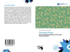 Bookcover of Vinubhai Patel