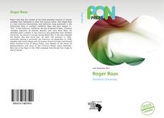 Capa do livro de Roger Boas 