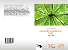 National Sports Club of India kitap kapağı
