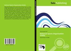 Capa do livro de National Sports Organisation (India) 