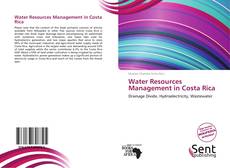 Capa do livro de Water Resources Management in Costa Rica 