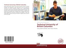 Capa do livro de Technical University of British Columbia 