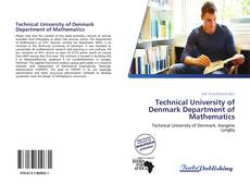Bookcover of Technical University of Denmark Department of Mathematics