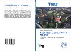 Capa do livro de Technical University of Madrid 