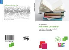 Couverture de Heilbronn University