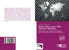Buchcover von Water Polo at the 1956 Summer Olympics