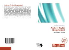 Bookcover of Andrew Taylor (Bergsteiger)