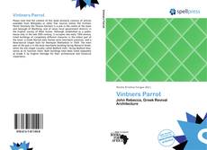 Bookcover of Vintners Parrot