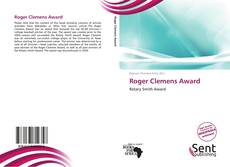 Capa do livro de Roger Clemens Award 