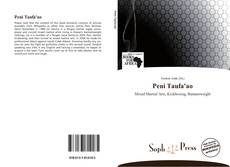Peni Taufa'ao kitap kapağı