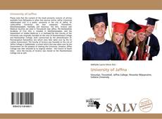 Capa do livro de University of Jaffna 