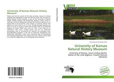 Buchcover von University of Kansas Natural History Museum