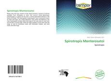 Capa do livro de Spirotropis Monterosatoi 