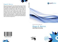Buchcover von Roger E. Barrus