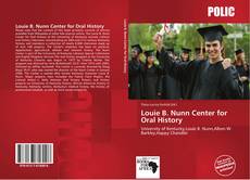 Louie B. Nunn Center for Oral History kitap kapağı