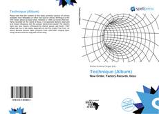 Technique (Album) kitap kapağı