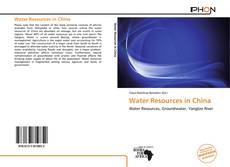 Capa do livro de Water Resources in China 