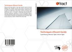Bookcover of Techniques d'Avant Garde