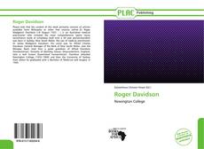 Buchcover von Roger Davidson