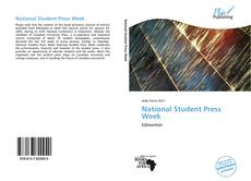 Capa do livro de National Student Press Week 