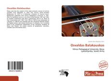 Capa do livro de Osvaldas Balakauskas 