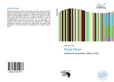 Bookcover of Vinyl Ether