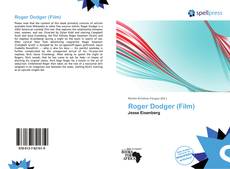 Roger Dodger (Film) kitap kapağı