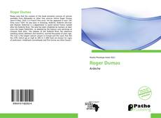 Bookcover of Roger Dumas