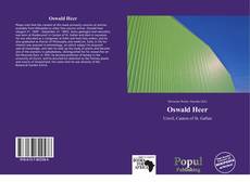 Capa do livro de Oswald Heer 