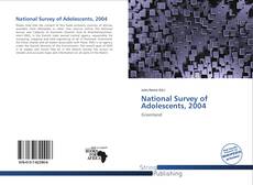Buchcover von National Survey of Adolescents, 2004