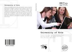 University of Kota kitap kapağı