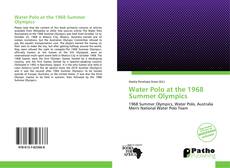 Bookcover of Water Polo at the 1968 Summer Olympics
