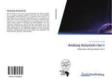 Bookcover of Andrzej Hulanicki