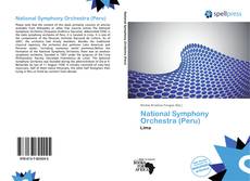 Bookcover of National Symphony Orchestra (Peru)