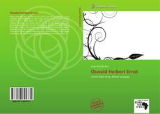 Bookcover of Oswald Herbert Ernst