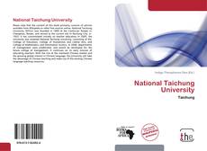 Capa do livro de National Taichung University 