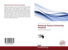 National Taiwan University Hospital kitap kapağı