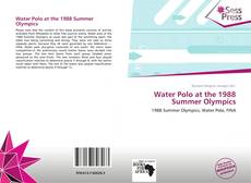 Bookcover of Water Polo at the 1988 Summer Olympics