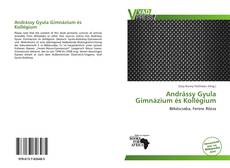 Buchcover von Andrássy Gyula Gimnázium és Kollégium