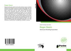 Bookcover of Roger Deem