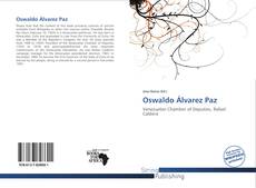 Bookcover of Oswaldo Álvarez Paz