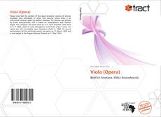 Portada del libro de Viola (Opera)